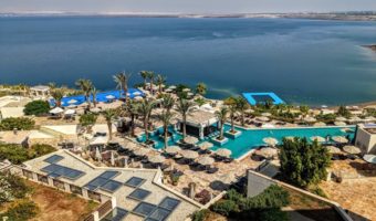 Hilton Dead Sea Resort & Spa, Jordan - Dead Sea & resort during the day