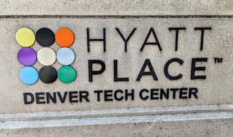 Hyatt Place Denver Tech Center sign