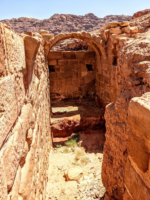 Petra - Doorway in the Great Temple