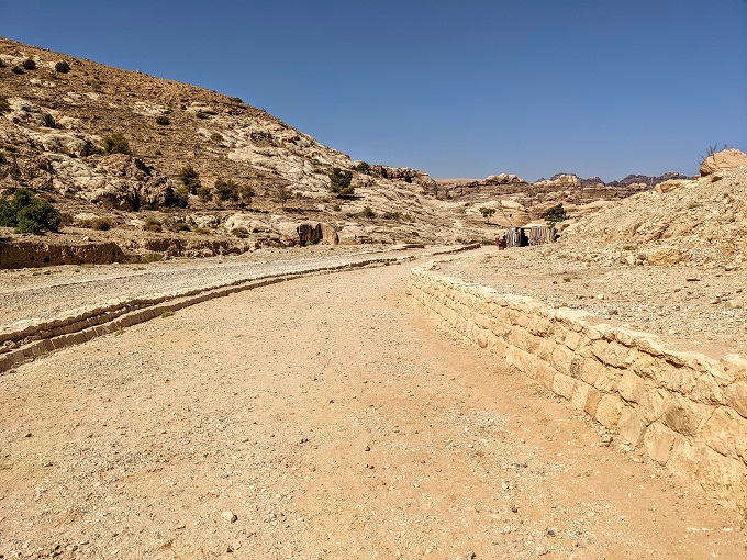 Petra - Main Trail down to the Siq