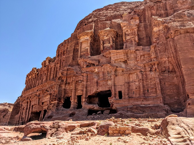 Petra - Palace Tomb & Corinthian Tomb