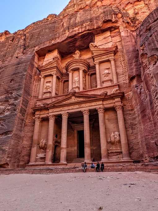 Petra - The Treasury in late afternoon
