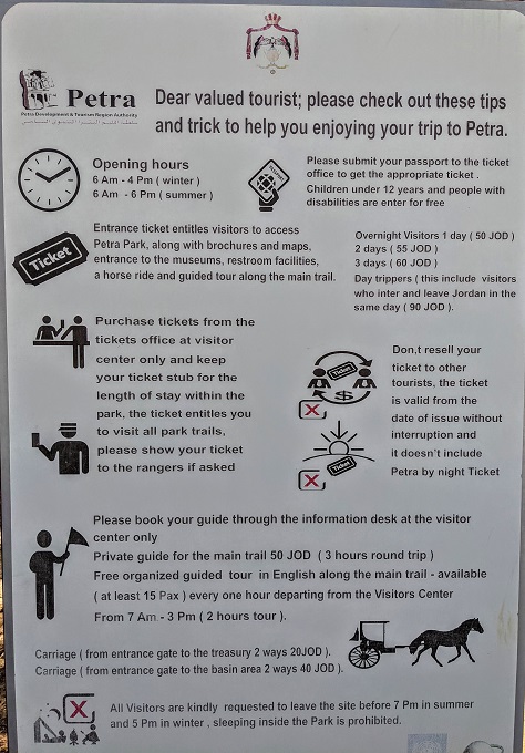 Petra tips & tricks