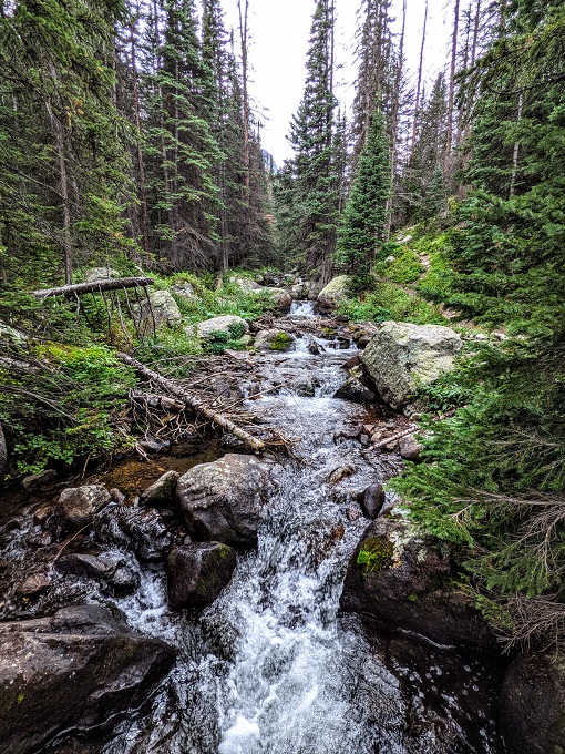 Rocky Mountain National Park - Crossing over Icy Brook