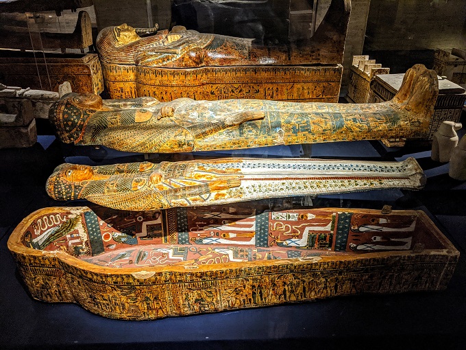 The inner coffin & mummy board of Meritamun, Chantress of Amun