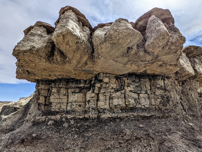 Bisti De-Na-Zin Wilderness rock formation