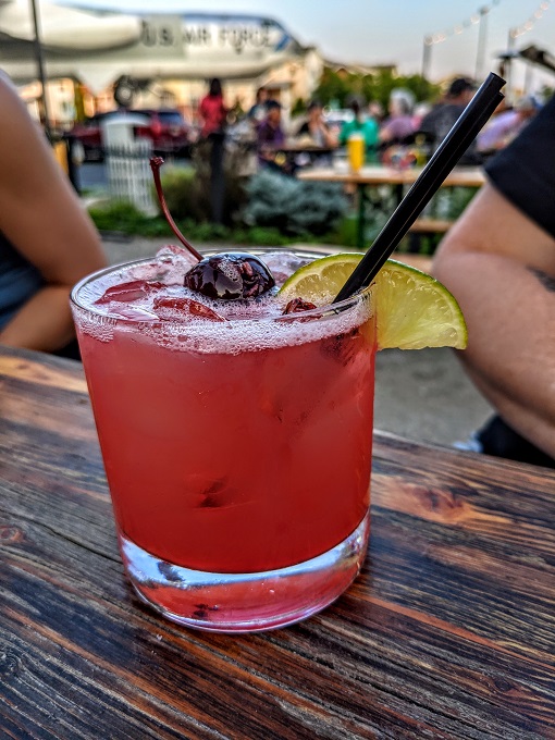 Cocktail from Lowry Beer Garden