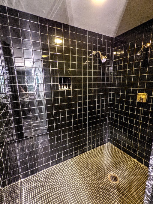 Hyatt Regency Albuquerque, NM Presidential Suite - Walk-in shower