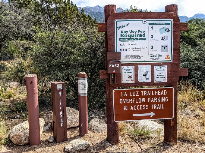 La Luz Trail Running Trail, Sandia Heights, New Mexico