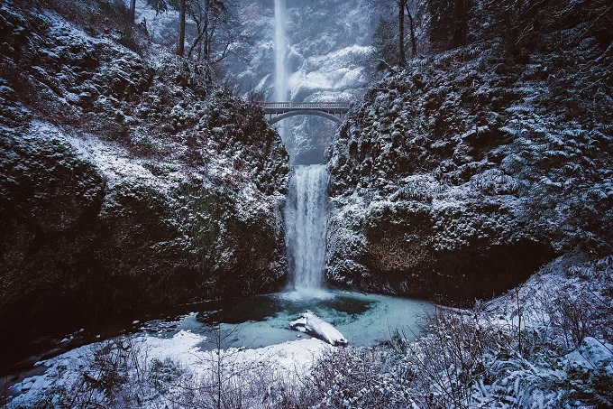 Multnomah Falls in Oregon