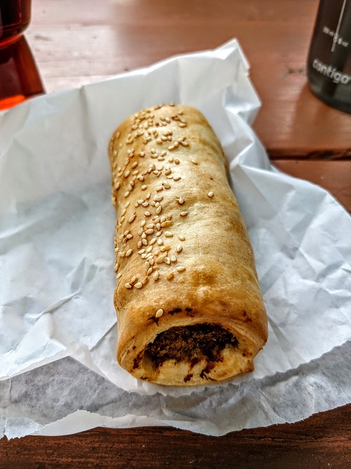 Sausage roll from Colorado Meat Pie Company