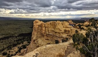 Wedding at El Malpais National Monument in New Mexico