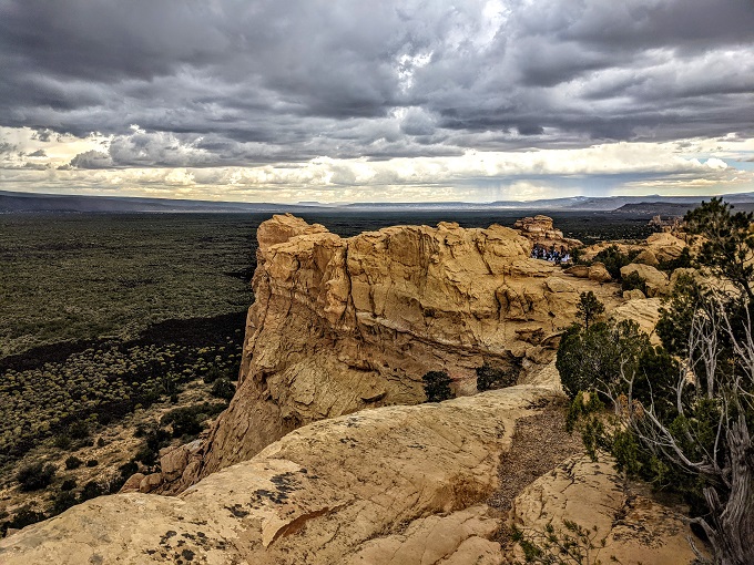 Wedding at El Malpais National Monument in New Mexico