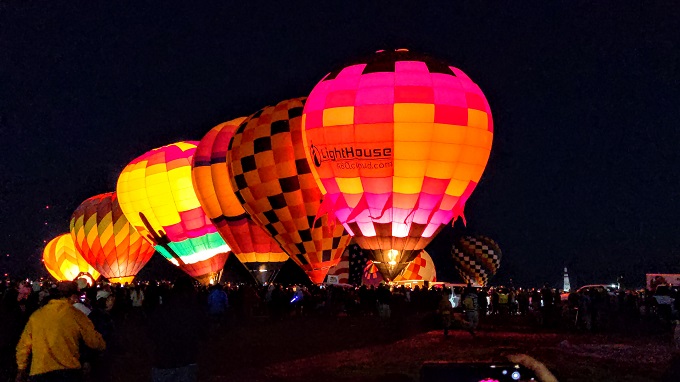 Dawn Patrol almost ready to go - 2021 Albuquerque International Balloon Fiesta