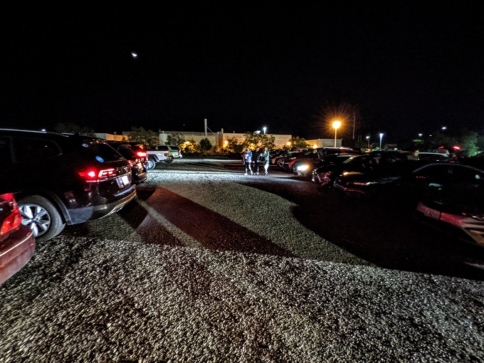Early morning parking at the Balloon Fiesta
