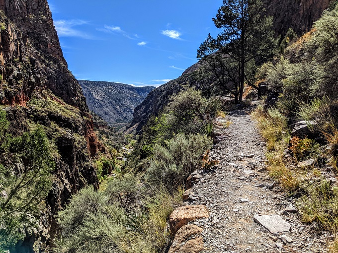 Falls Trail at Bandelier National Monument