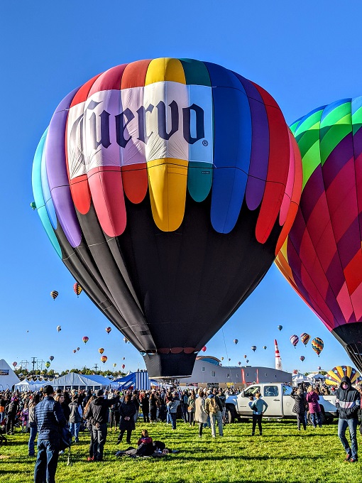 Jose Cuervo hot air balloon