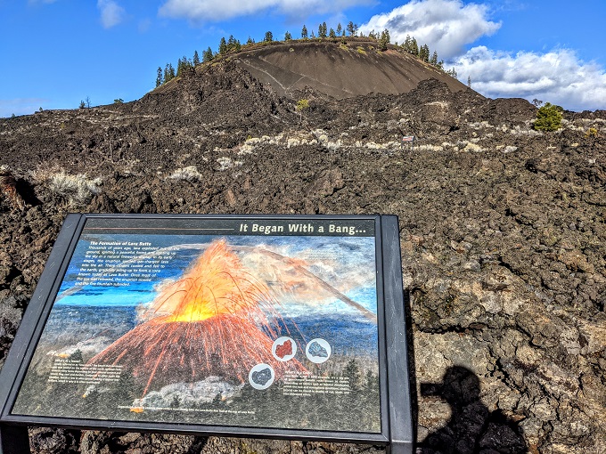 Lava Butte Cinder Cone at Newberry National Volcanic Monument
