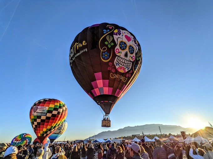 New Mexico hot air balloon