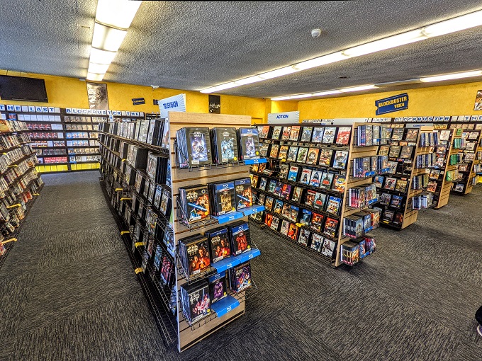 The Last Blockbuster store in Bend, OR - Regular video store