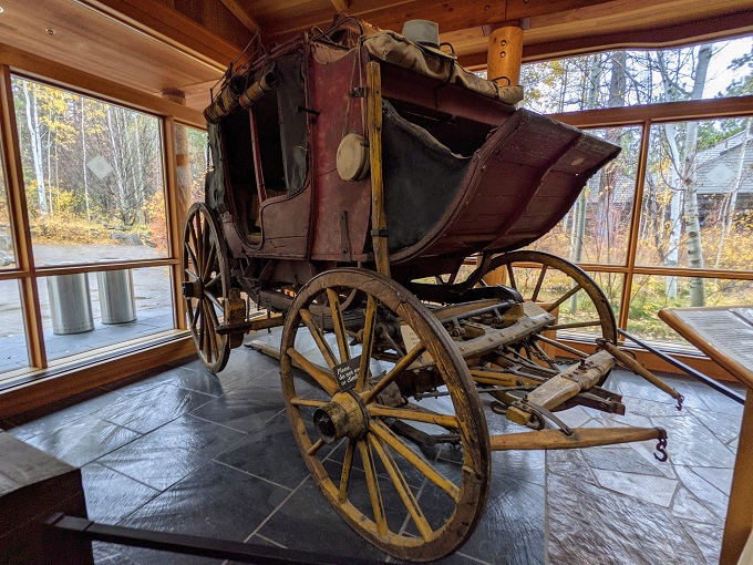 1800s stagecoach at the High Desert Museum