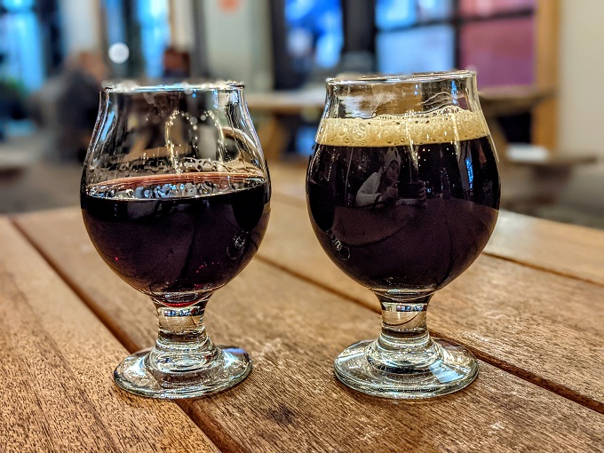 Drinks at Culmination Brewing