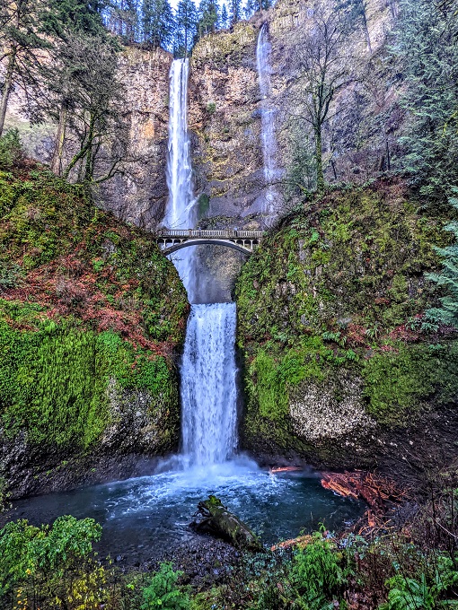 Multnomah Falls near Portland, OR