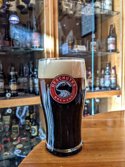 Nitro Obsidian Stout at Deschutes Brewery Bend Tasting Room