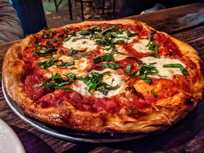 Pizza at The Pocket Pub in Portland, OR