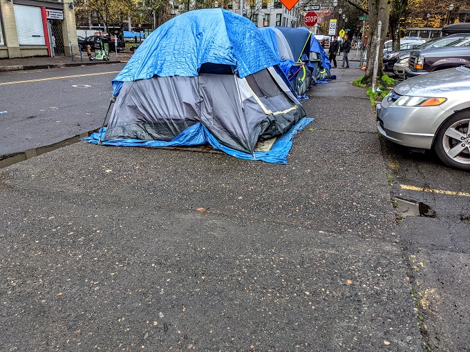 Tents in Portland, OR