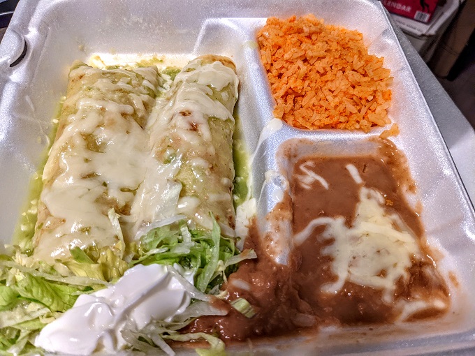 Enchiladas from Tacos Jalisco