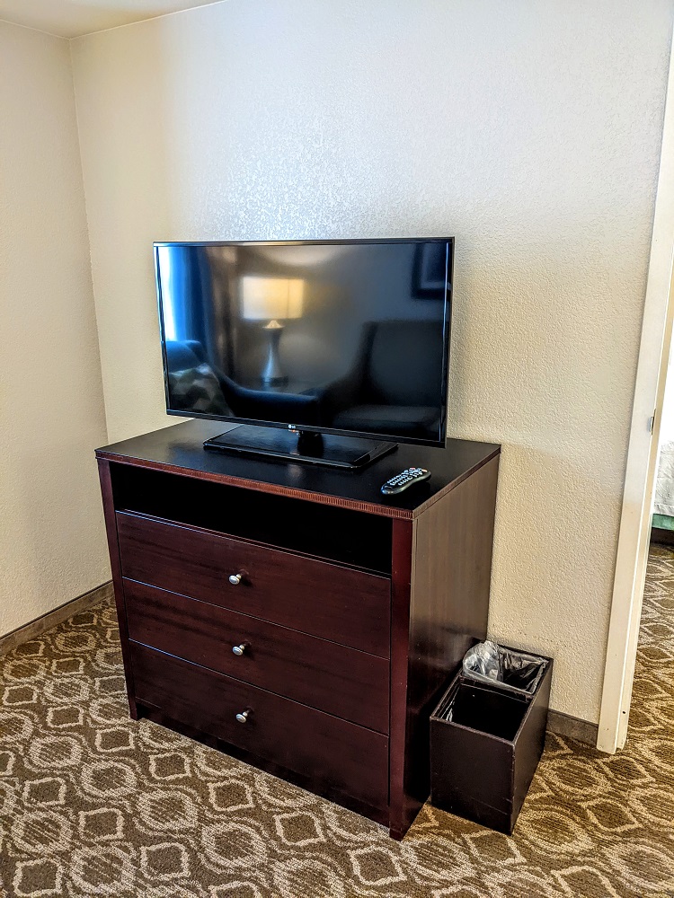Homewood Suites Carlsbad, CA - TV & dresser