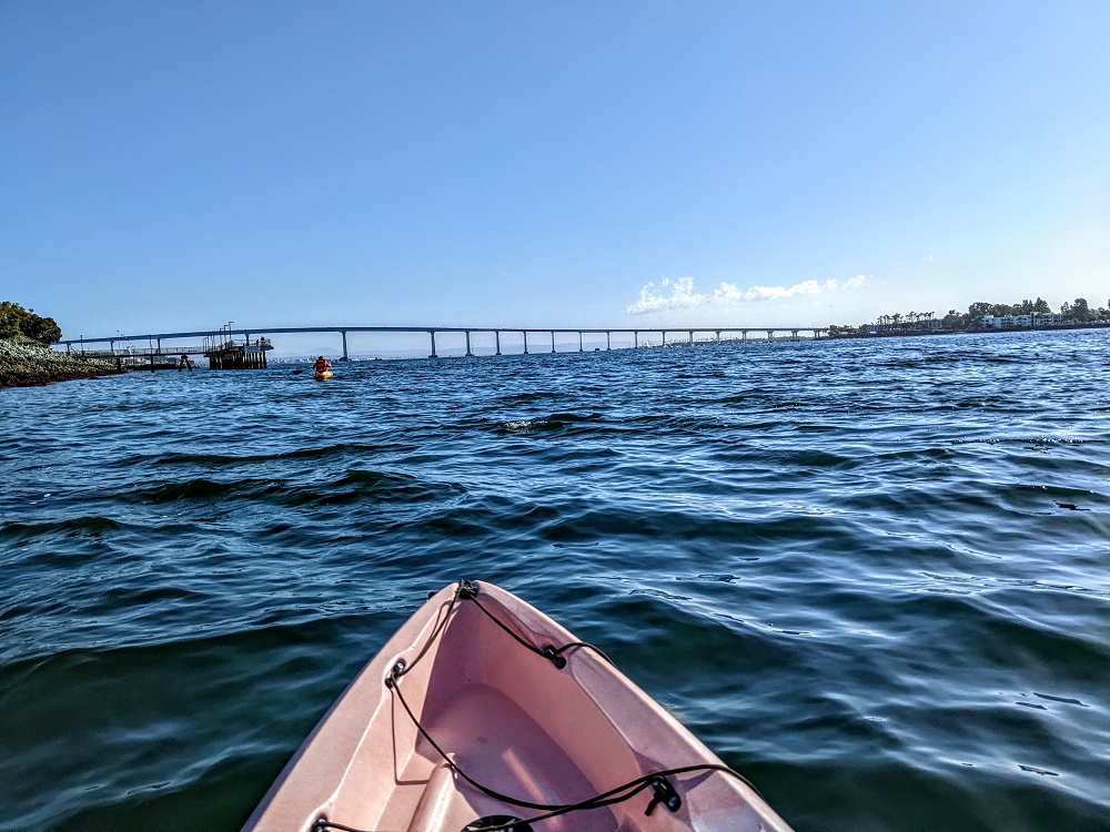 Kayaking in North San Diego Bay