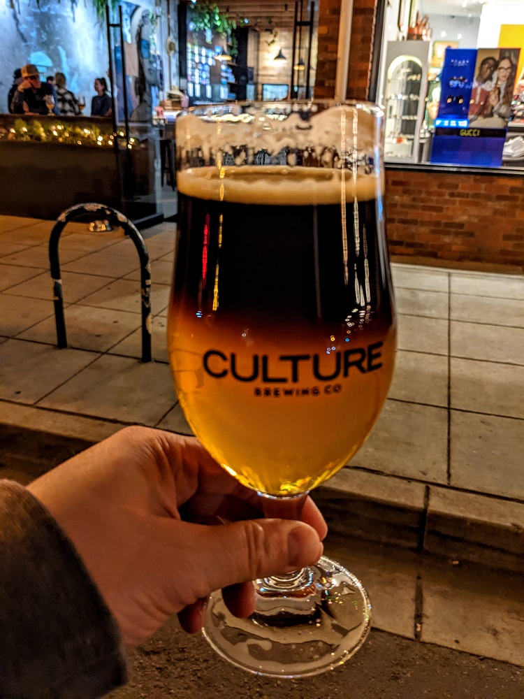 Marbled chocolate stout from Culture Brewing Co