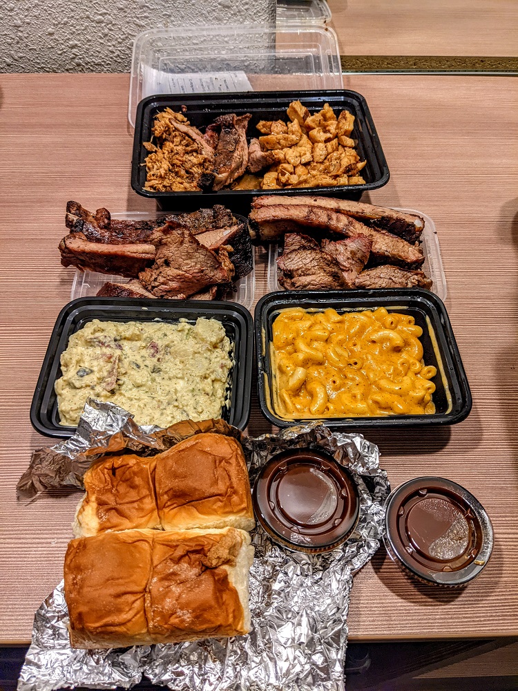 2 person Big Pine Platter from Copper Top BBQ