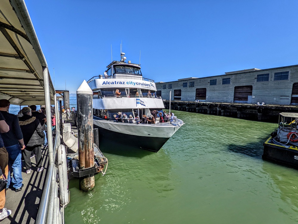 Alcatraz City Cruises boat