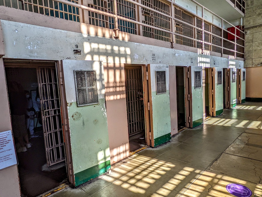 Alcatraz Isolation cells