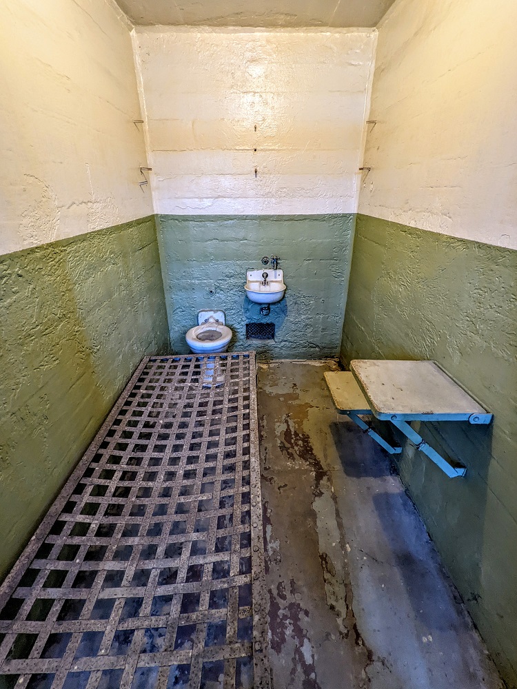 Alcatraz cell - No Home Just Roam