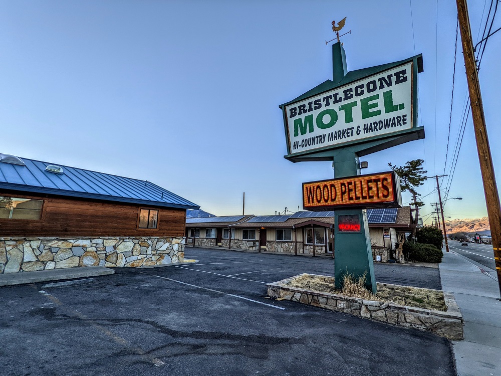 Bristlecone Motel in Big Pine, CA