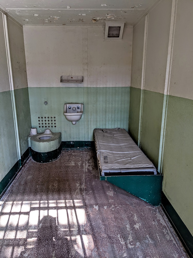 Cell in D Block at Alcatraz