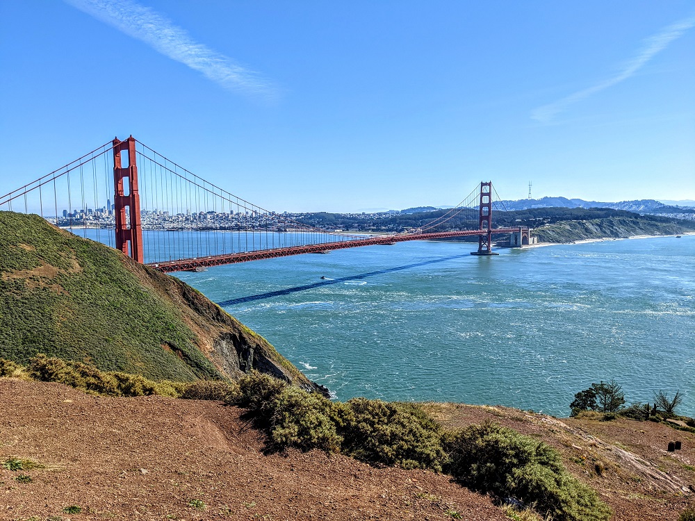 Golden Gate Bridge from Golden Gate View Point