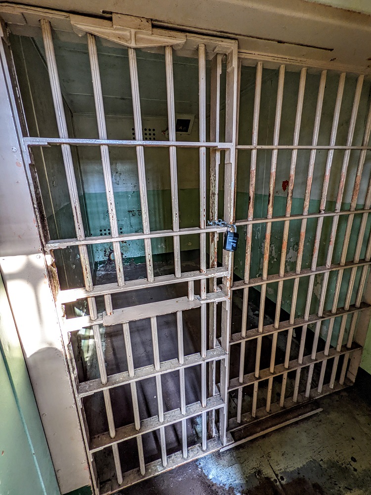 Isolation cell at Alcatraz