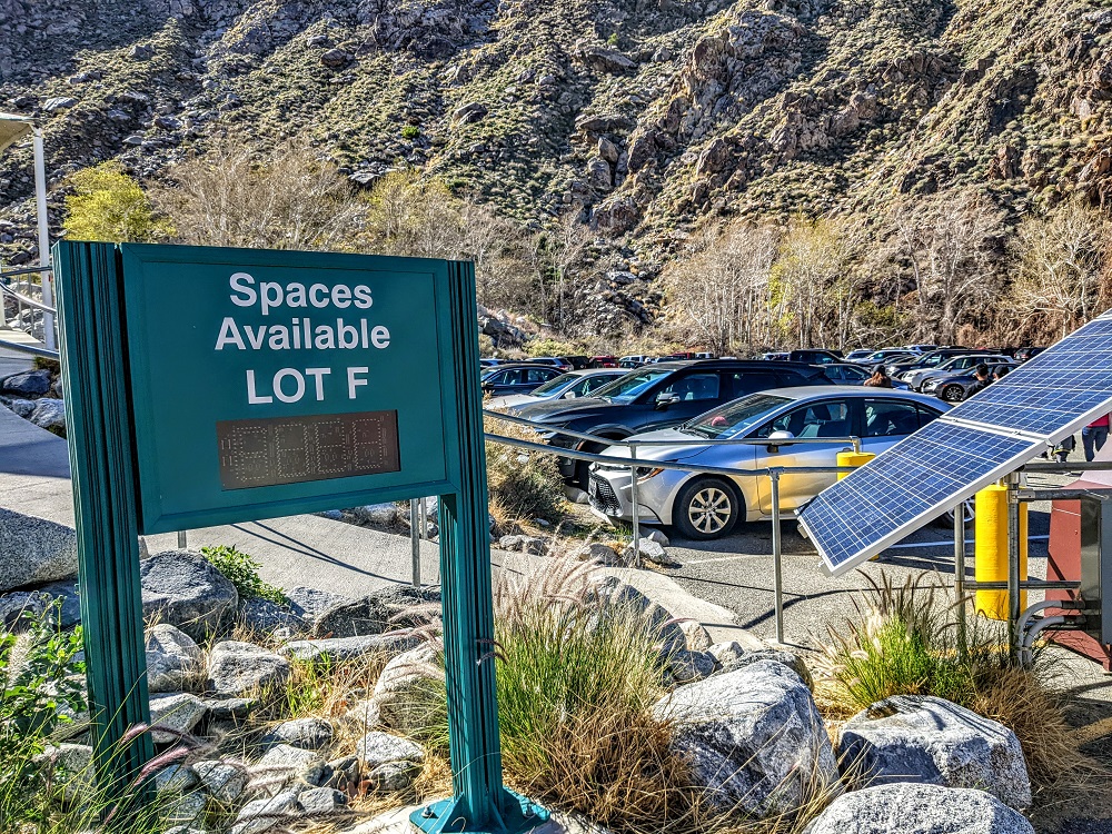 Palm Springs Aerial Tramway parking lot