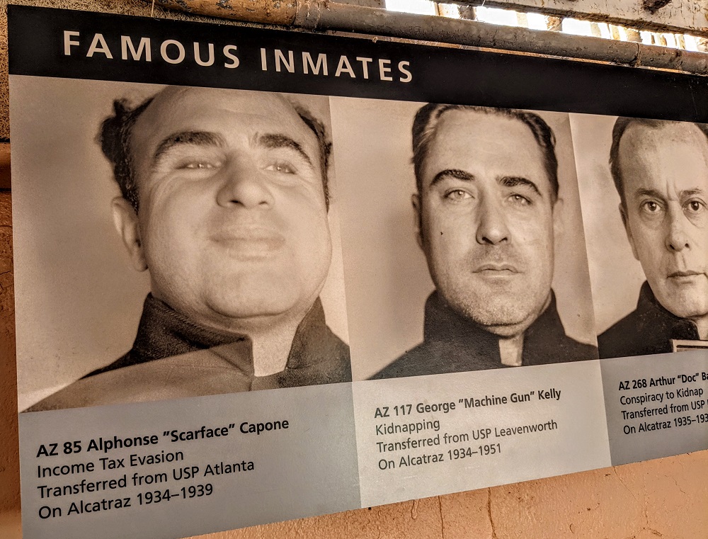 Some of Alcatraz's most famous inmates