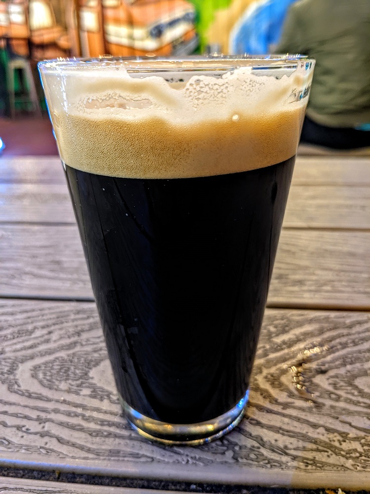 Aw Shucks stout from Temescal Brewing