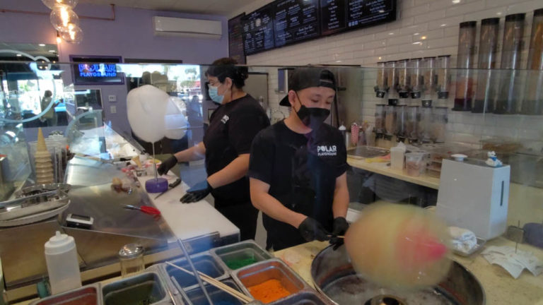 The Most Amazing Cotton Candy at Polar Playground in Huntington Beach ...