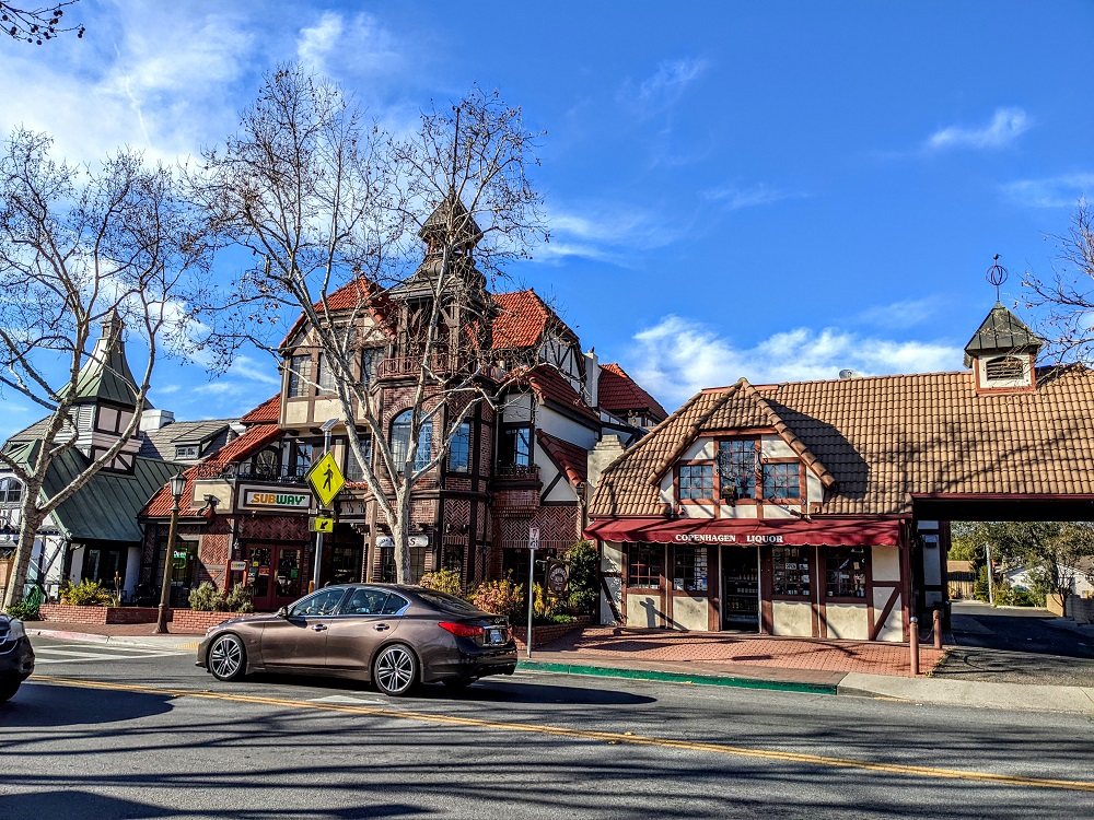 Solvang, CA - even the Subway is in a cute building!