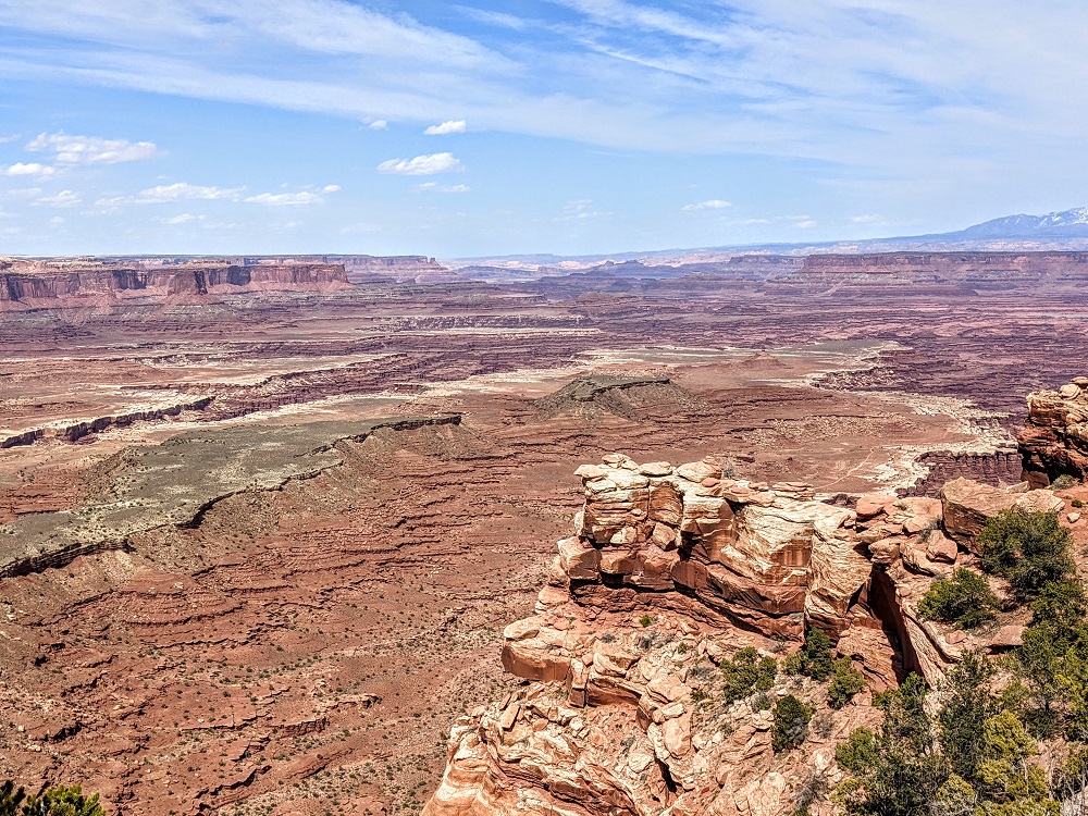 Canyonlands National Park - View from White Rim Overlook