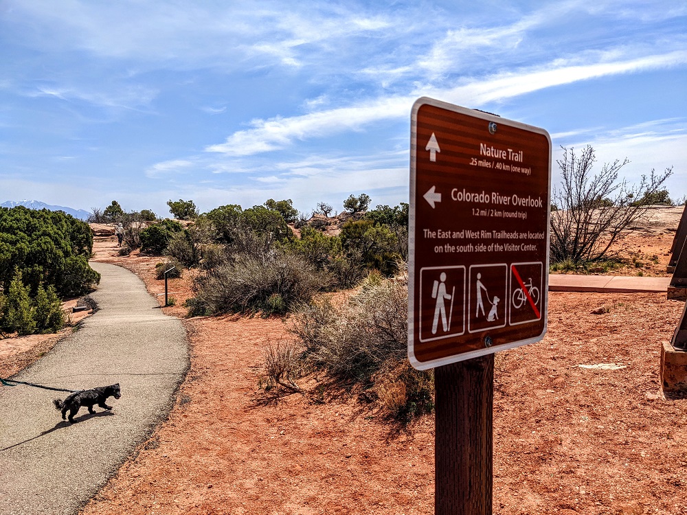 Dead Horse Point State Park - Start of the Nature Trail