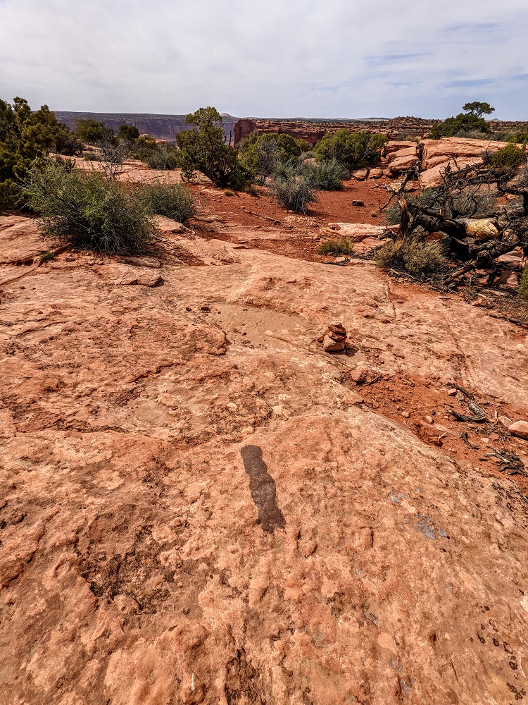 Dead Horse Point State Park - Trail marker